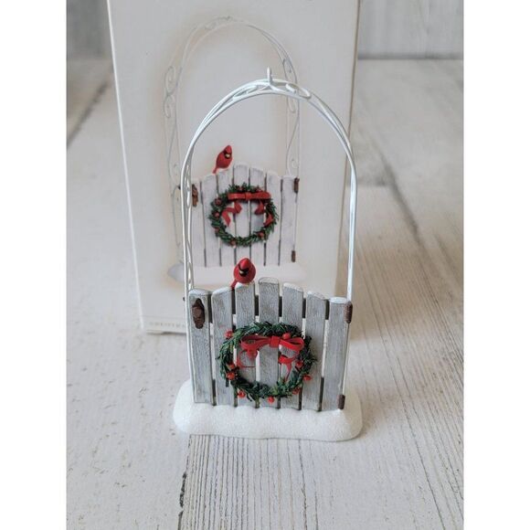 Hallmark 2006 Garden greetings ornament Xmas cardinal red - Picture 3 of 7